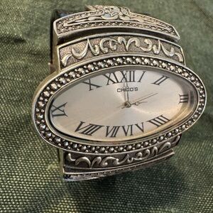 Chico's Silver Cuff Watch